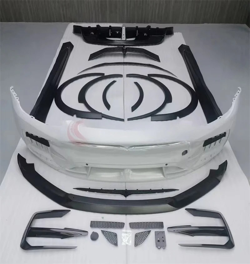 Special Design Real Dry Carbon Fiber Wide Body Kit Full Set Body Kit for Model Y
